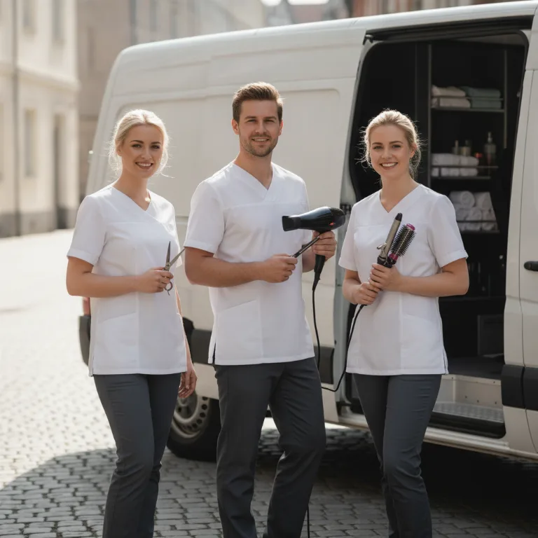 Luxus Friseur Team in Linz